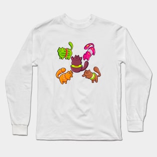 Fruity cats Long Sleeve T-Shirt